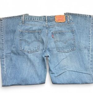 Levi's Blue Straight Leg Women's Pants